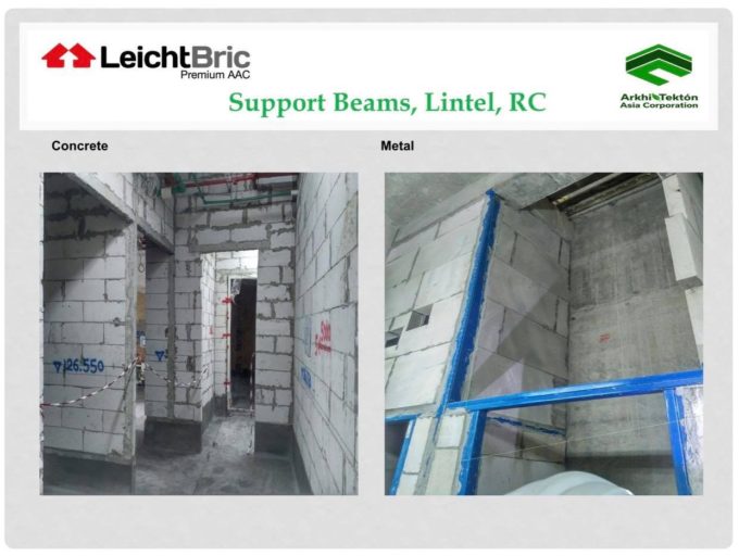 Leichtbric support beams