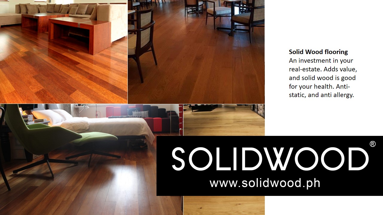 solidwood main wood flooring