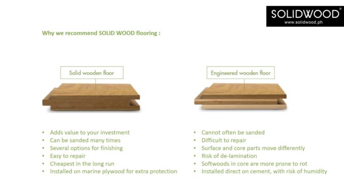 engineered solidwood flooring