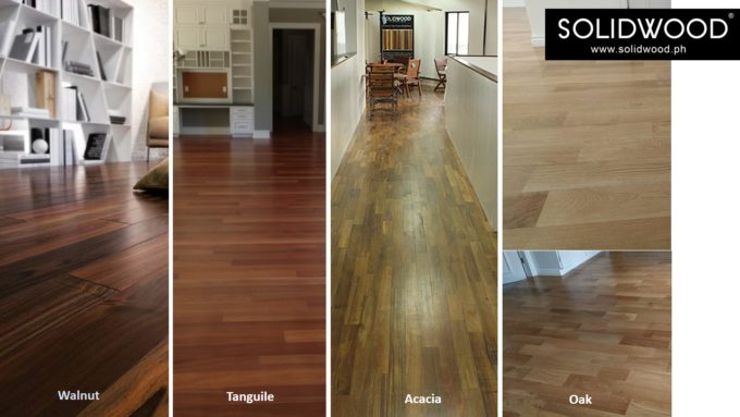 flooring wood types